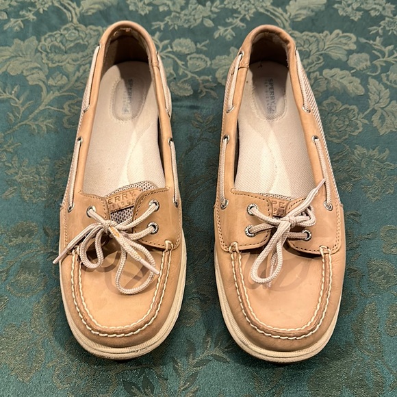 Sperry Shoes - Sperry Top sider slip on leather boat shoe loafer size 12 M light wear